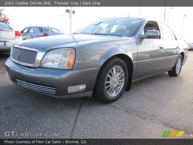 2003 Cadillac DeVille DHS in Thunder Gray