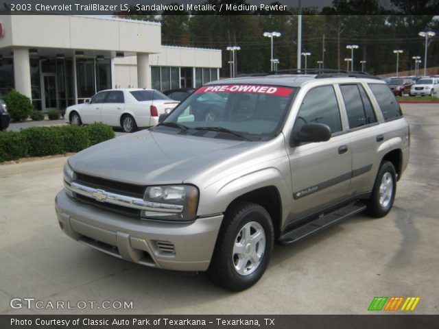 2003 Chevrolet TrailBlazer LS in Sandalwood Metallic