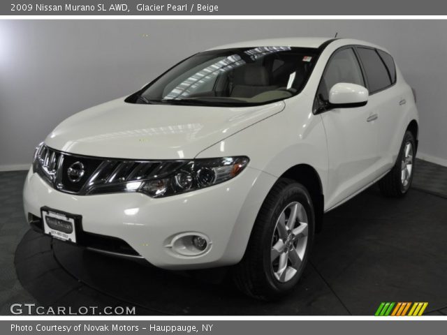 2009 Nissan Murano SL AWD in Glacier Pearl