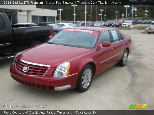 2011 Cadillac DTS Premium in Crystal Red Tintcoat