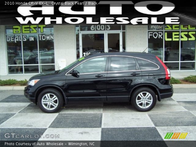 2010 Honda CR-V EX-L in Crystal Black Pearl
