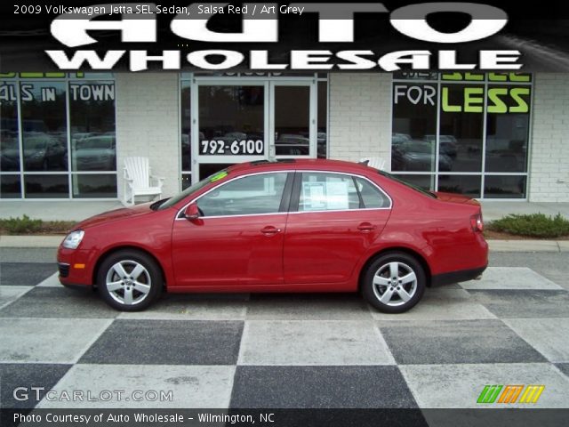 2009 Volkswagen Jetta SEL Sedan in Salsa Red