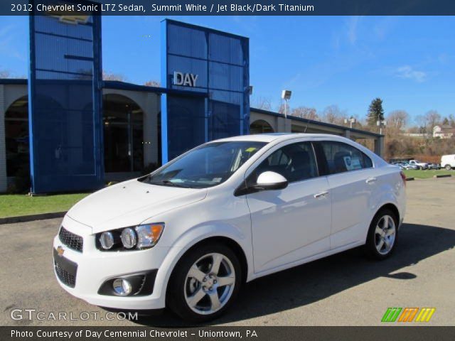 2012 Chevrolet Sonic LTZ Sedan in Summit White