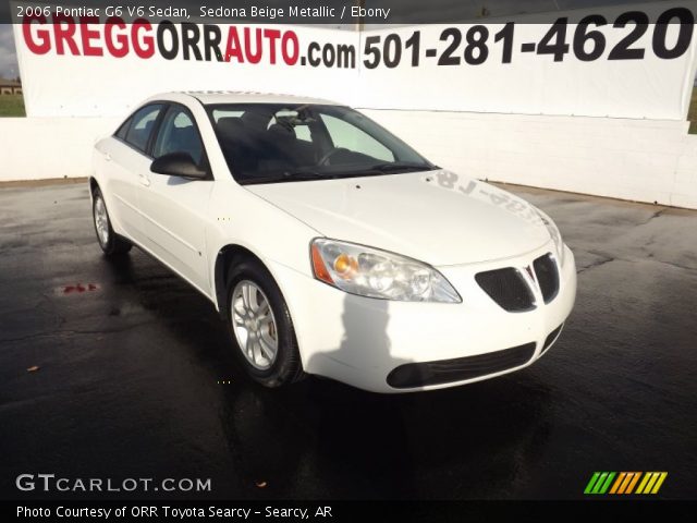 2006 Pontiac G6 V6 Sedan in Sedona Beige Metallic