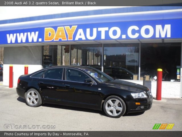 2008 Audi A6 3.2 quattro Sedan in Brilliant Black
