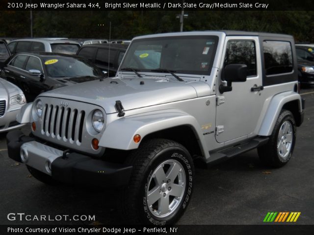 2010 Jeep Wrangler Sahara 4x4 in Bright Silver Metallic
