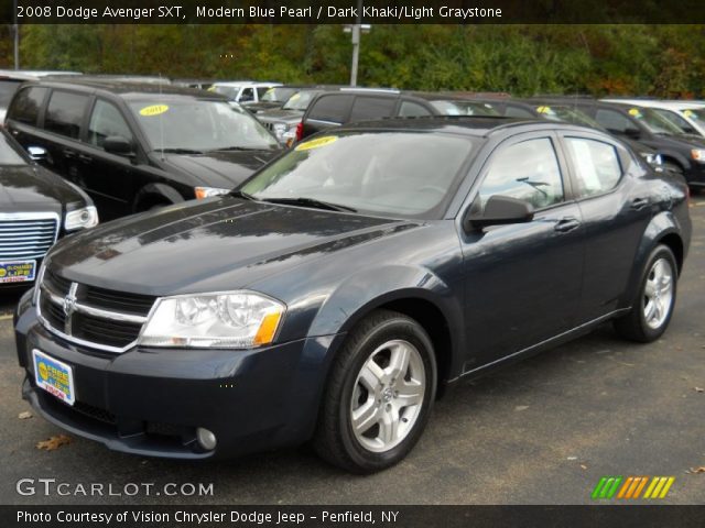 2008 Dodge Avenger SXT in Modern Blue Pearl