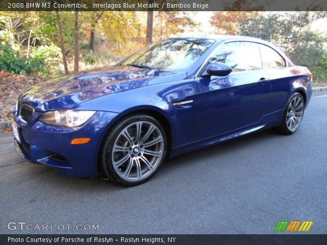 2008 BMW M3 Convertible in Interlagos Blue Metallic