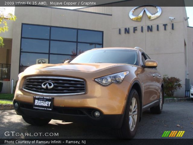 2009 Infiniti FX 35 AWD in Mojave Copper