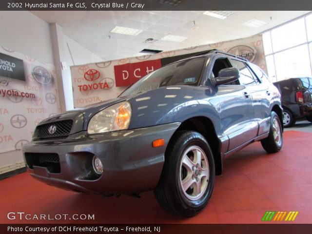 2002 Hyundai Santa Fe GLS in Crystal Blue
