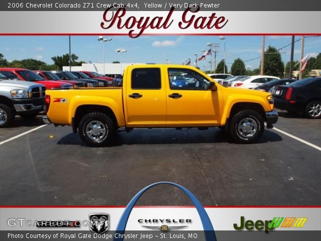 2006 Chevrolet Colorado Z71 Crew Cab 4x4 in Yellow