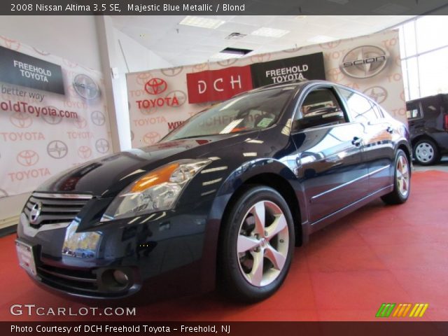 2008 Nissan Altima 3.5 SE in Majestic Blue Metallic