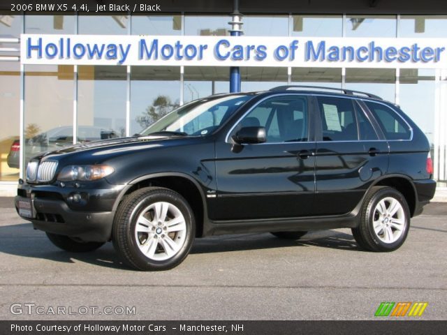 2006 BMW X5 4.4i in Jet Black