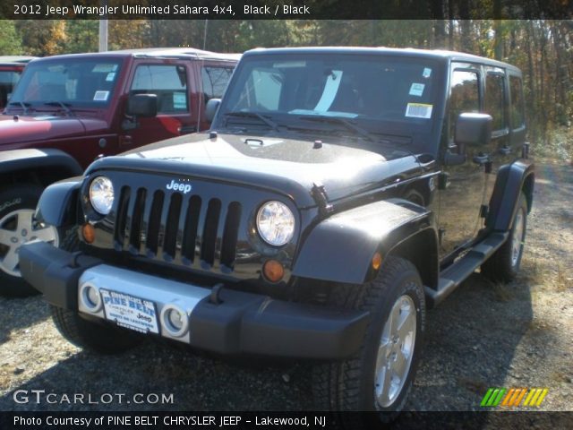 2012 Jeep Wrangler Unlimited Sahara 4x4 in Black