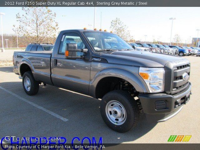 2012 Ford F250 Super Duty XL Regular Cab 4x4 in Sterling Grey Metallic