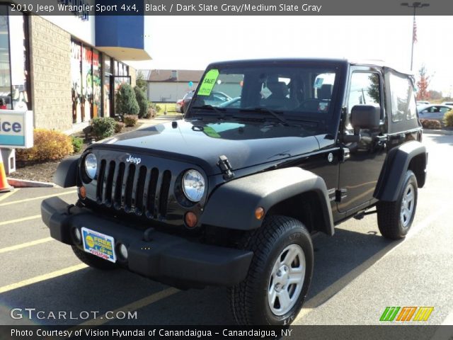 2010 Jeep Wrangler Sport 4x4 in Black