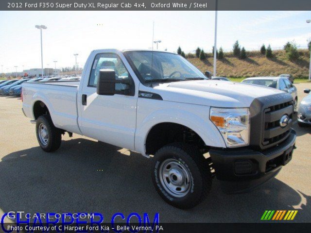 2012 Ford F350 Super Duty XL Regular Cab 4x4 in Oxford White