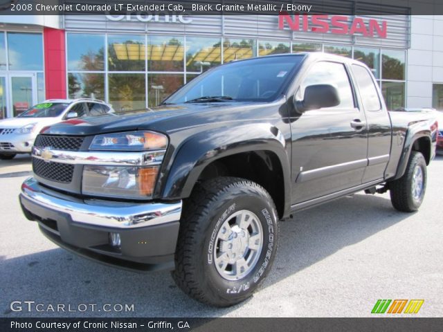 2008 Chevrolet Colorado LT Extended Cab in Black Granite Metallic
