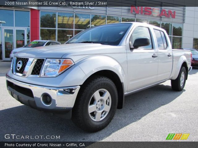 2008 Nissan Frontier SE Crew Cab in Radiant Silver