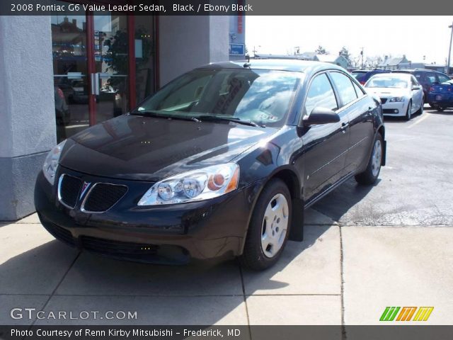 2008 Pontiac G6 Value Leader Sedan in Black