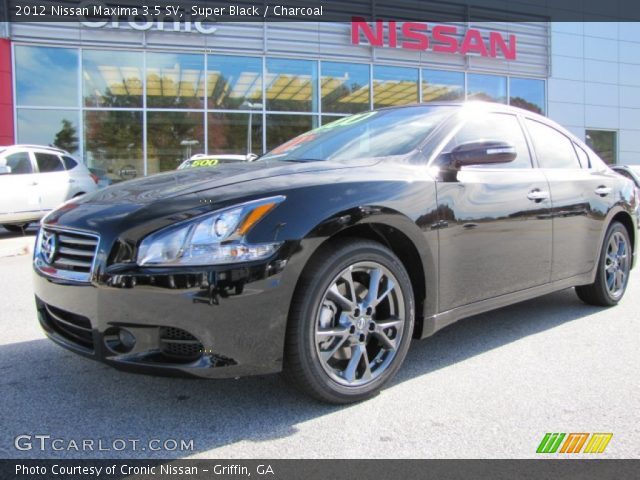 2012 Nissan Maxima 3.5 SV in Super Black