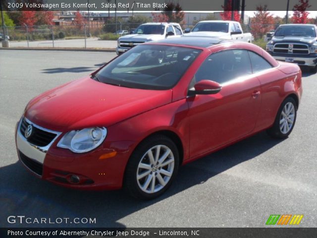 2009 Volkswagen Eos Komfort in Salsa Red