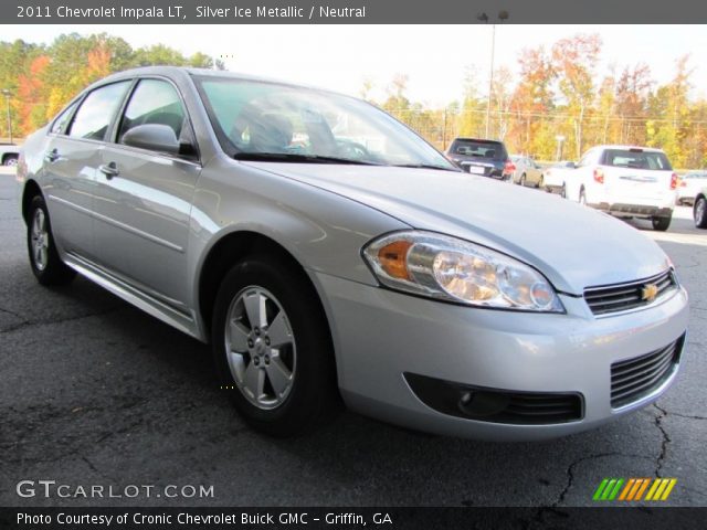 2011 Chevrolet Impala LT in Silver Ice Metallic