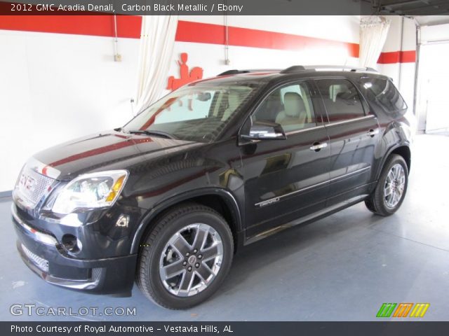 2012 GMC Acadia Denali in Carbon Black Metallic