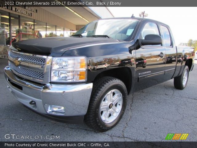 2012 Chevrolet Silverado 1500 LT Extended Cab in Black