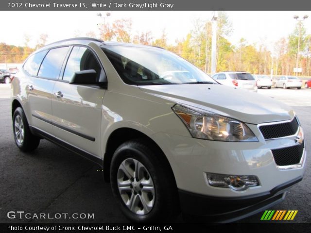2012 Chevrolet Traverse LS in White