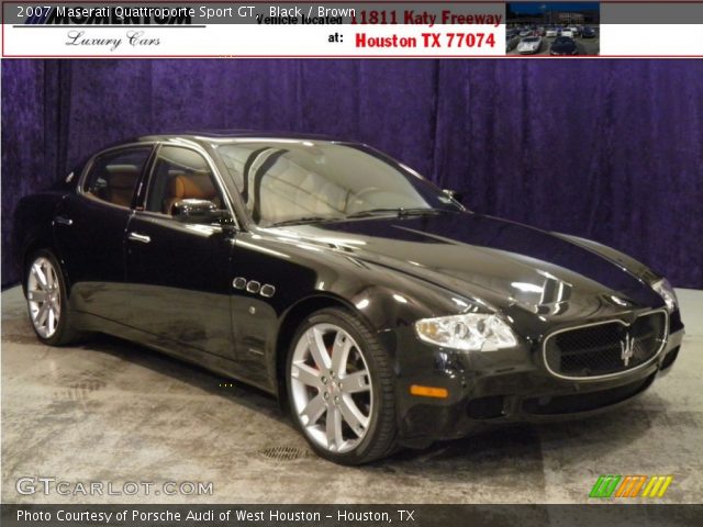 2007 Maserati Quattroporte Sport GT in Black