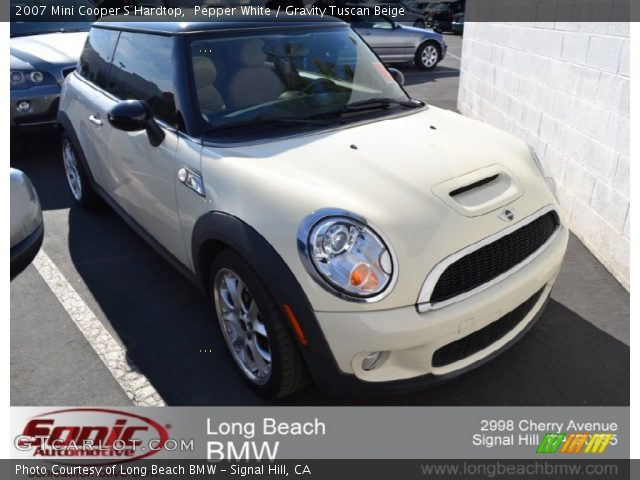 2007 Mini Cooper S Hardtop in Pepper White