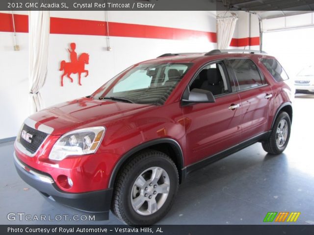 2012 GMC Acadia SL in Crystal Red Tintcoat