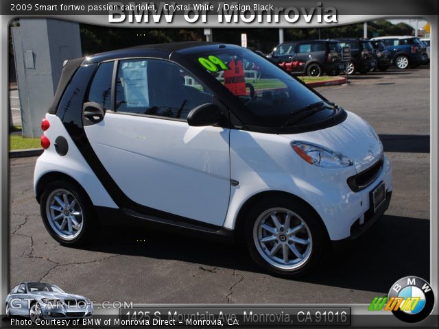 2009 Smart fortwo passion cabriolet in Crystal White