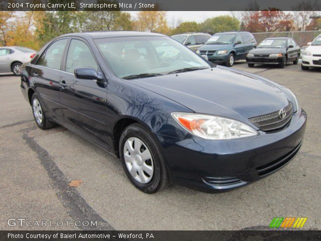2004 Toyota Camry LE in Stratosphere Mica