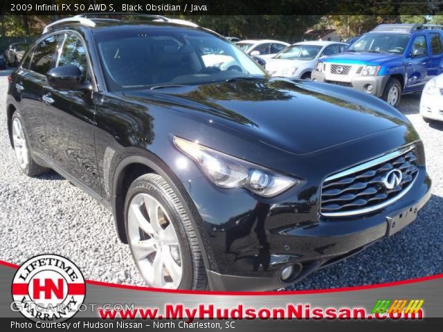 2009 Infiniti FX 50 AWD S in Black Obsidian