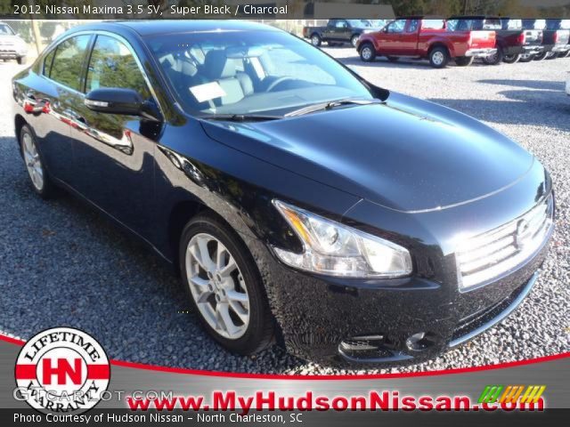 2012 Nissan Maxima 3.5 SV in Super Black