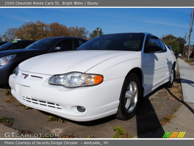 2000 Chevrolet Monte Carlo SS in Bright White