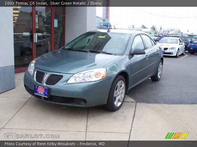 2009 Pontiac G6 Sedan in Silver Green Metallic