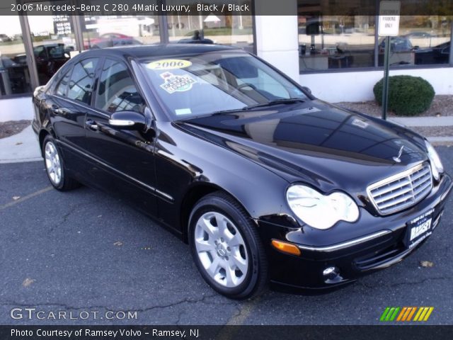 2006 Mercedes-Benz C 280 4Matic Luxury in Black