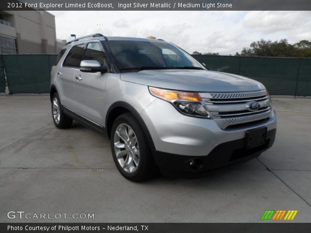 2012 Ford Explorer Limited EcoBoost in Ingot Silver Metallic