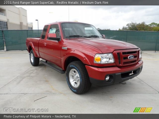 2011 Ford Ranger Sport SuperCab in Redfire Metallic