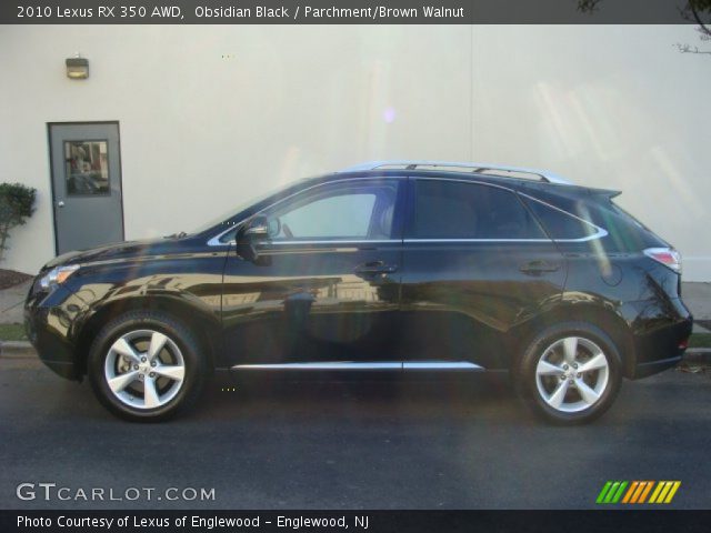 2010 Lexus RX 350 AWD in Obsidian Black