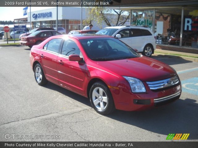 2009 Ford Fusion SE V6 in Redfire Metallic