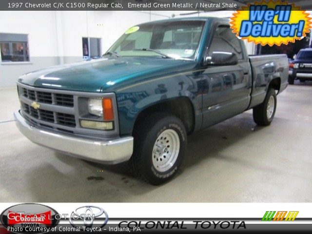 1997 Chevrolet C/K C1500 Regular Cab in Emerald Green Metallic