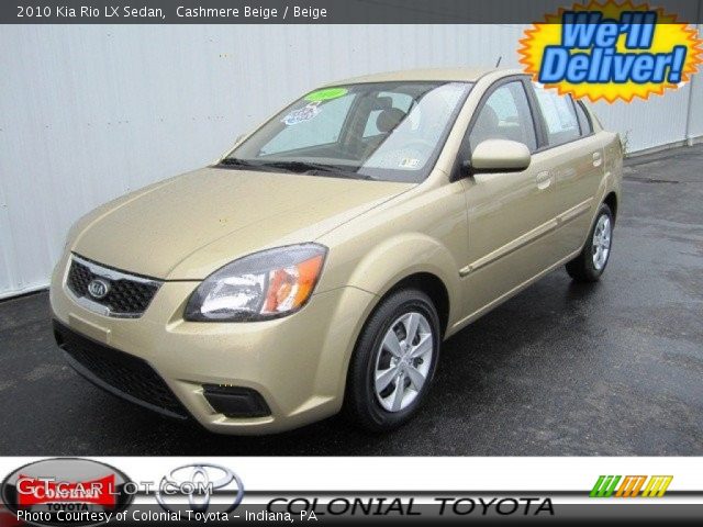 2010 Kia Rio LX Sedan in Cashmere Beige