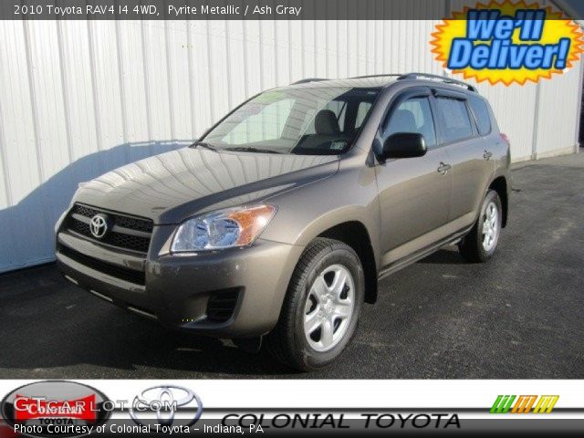 2010 Toyota RAV4 I4 4WD in Pyrite Metallic