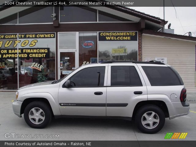 2004 Chevrolet TrailBlazer LS 4x4 in Silverstone Metallic