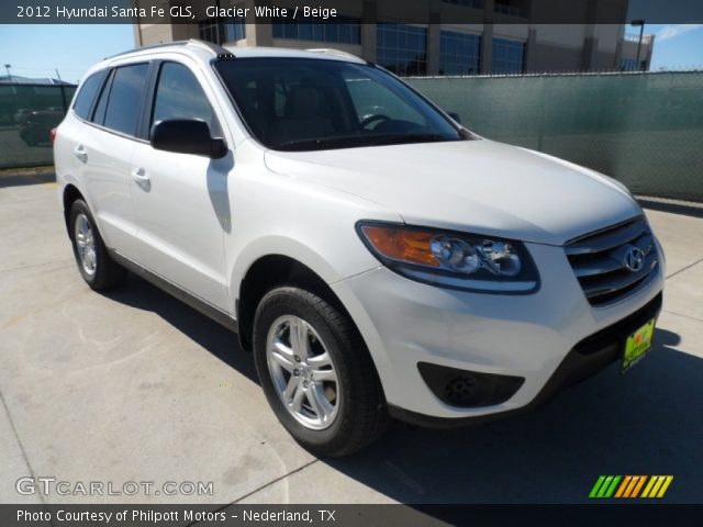 2012 Hyundai Santa Fe GLS in Glacier White