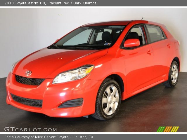 2010 Toyota Matrix 1.8 in Radiant Red